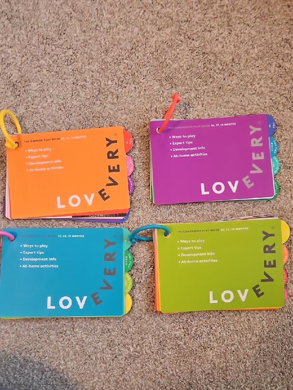 Lovevery Play Guides 13–24 Months Complete Set Toddler Montessori